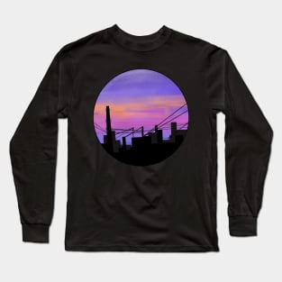 City on the net Long Sleeve T-Shirt